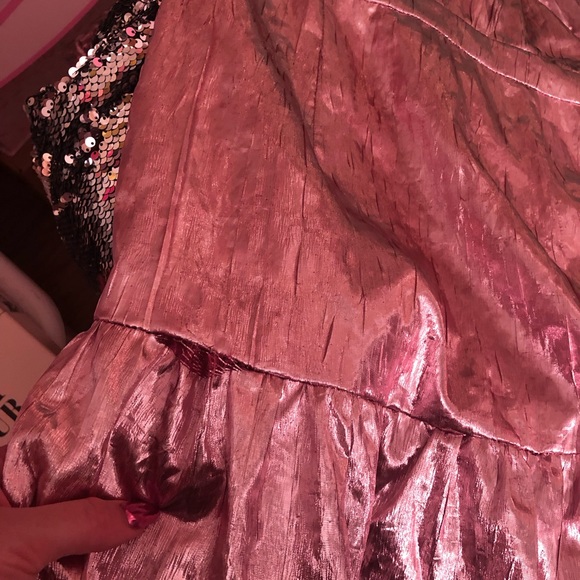 LoveShackFancy Gabriella Dress in Palm Beach Pink - Picture 8 of 9